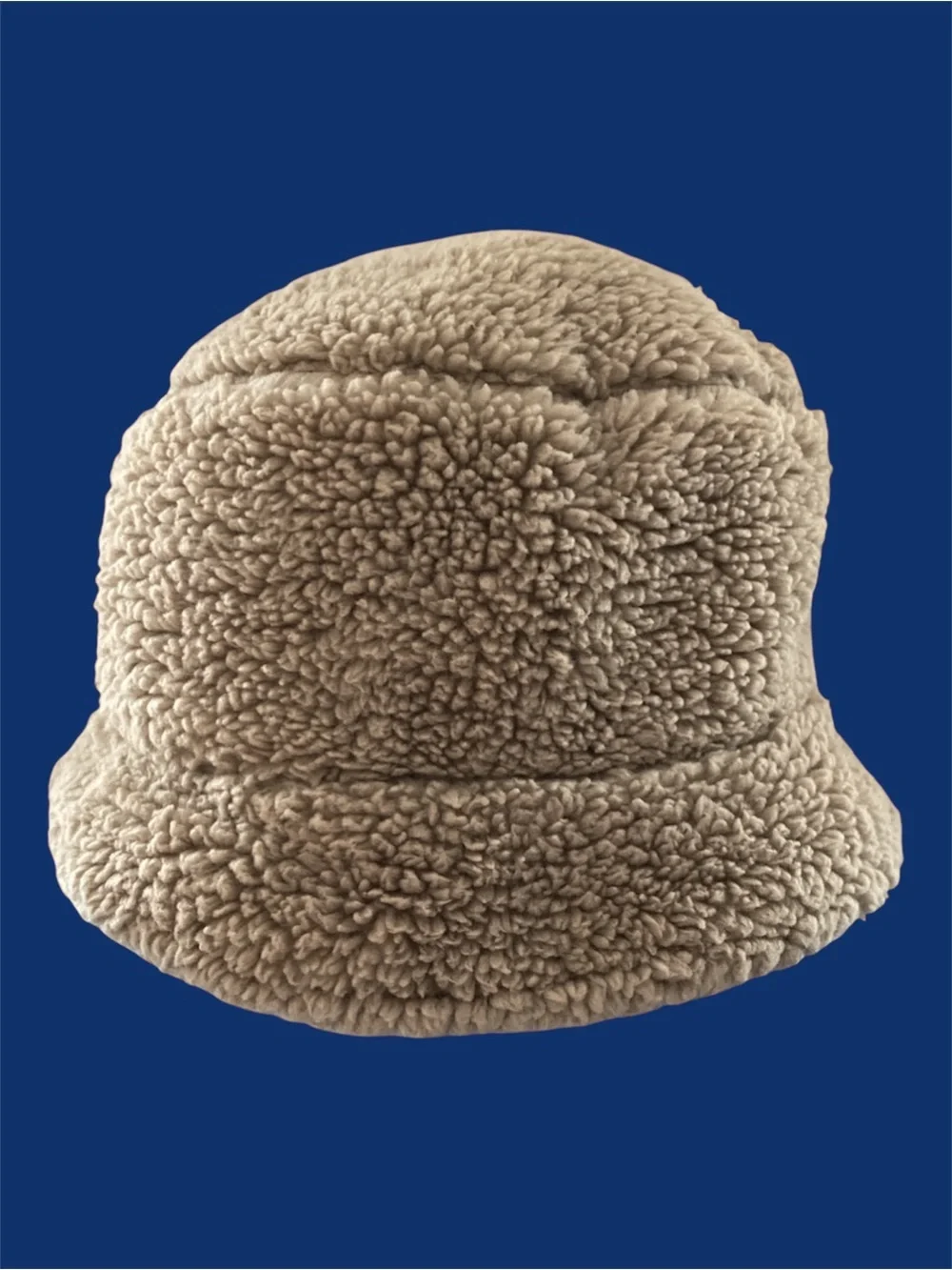 Harley-Davidson Boys' Sherpa Bar & Shield Patch Bucket Hat, Tan 6-24mo EUC